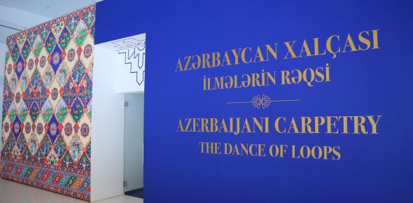 A carpet collection entitled “Azerbaijani carpet - dance of loops”